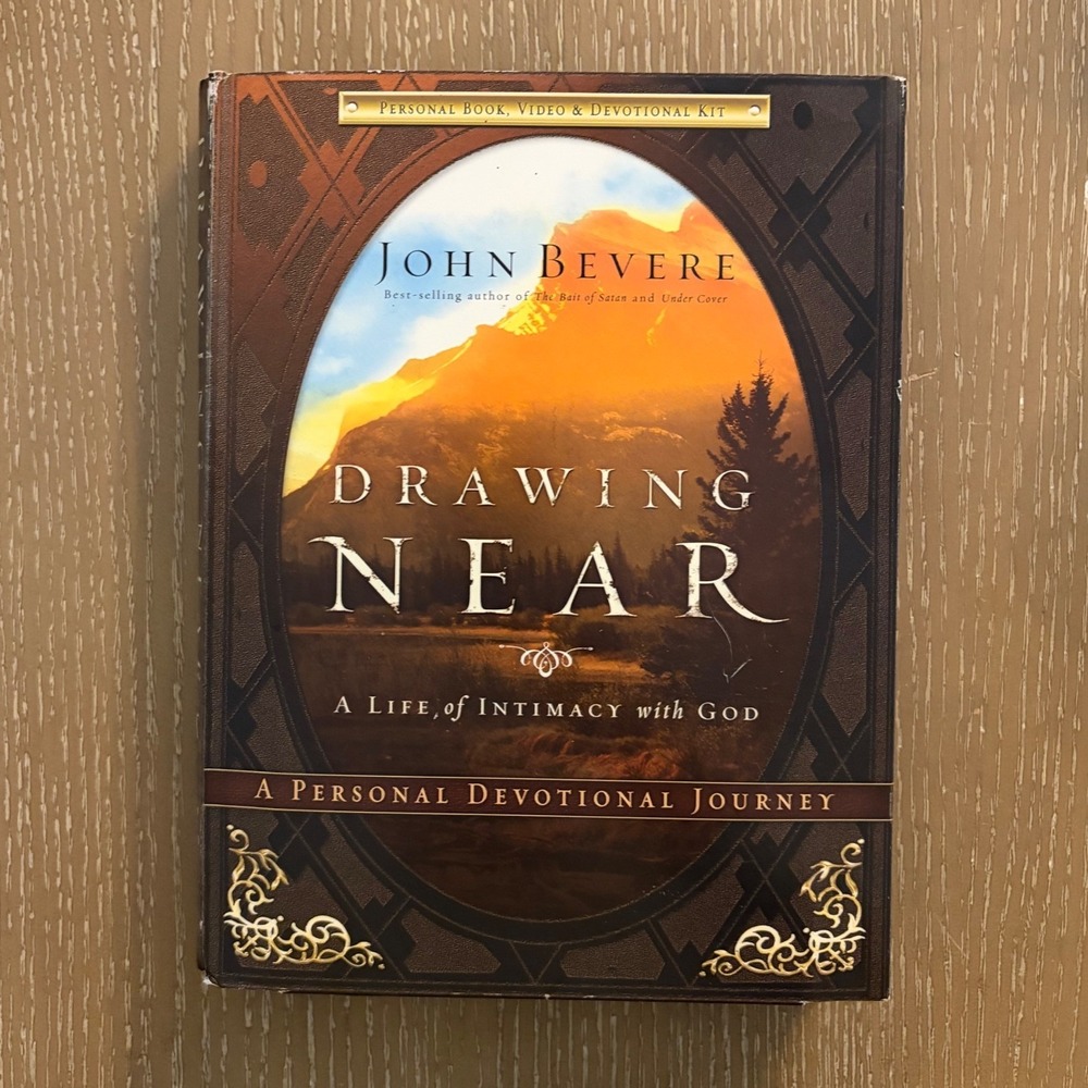 John Bevere Drawing Near Personal Devotional Journey Kit Signed Book DVDs Pen